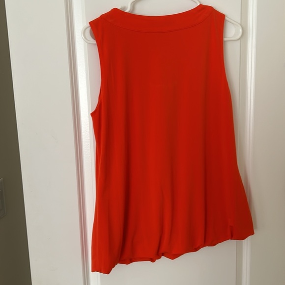 Sleeveless top - great fall color. Pumpkin spice anyone? - Picture 4 of 4